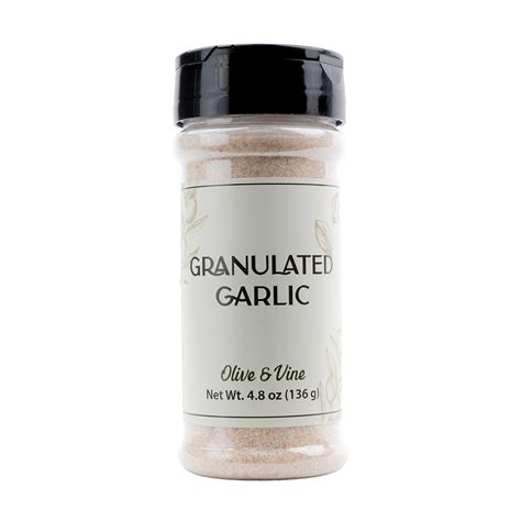 Olive & Vine Granulated XEF1 Garlic, Savory & Aromatic, Seasoning for