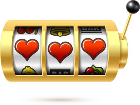 pokie machine clipart heart