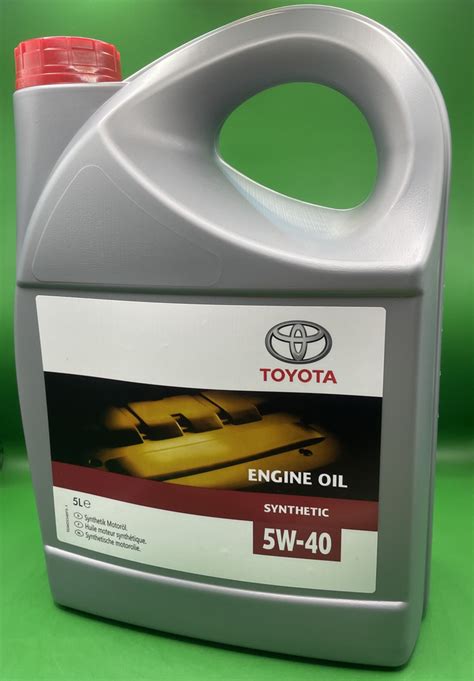 Масло моторное Toyota 5W-40 Синтетическое - купить в интернет-магазине ...