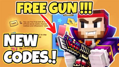 Free New Gun Pixel Gun 3d Codes Pixel Gun 3d Promo Codes YouTube