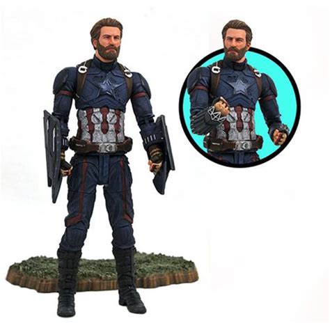 Marvel Select Avengers Infinity War Captain America Action Figure