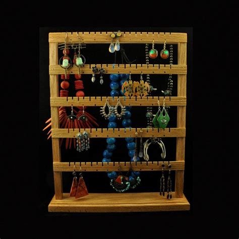 Medium Standing Earring Holder Tree Storage Organizer Etsy