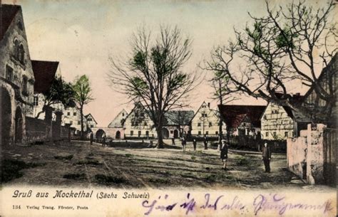 Ansichtskarte Postkarte Mockethal Pirna In Sachsen Akpool De