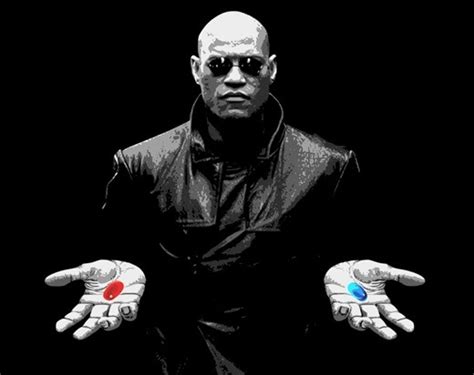 Morpheus Matrix Blue Pill Red Pill Meme Generator