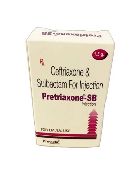 Ceftriaxone Sulbactam 15 Gm Injection At ₹ 40vial Ceftriaxone And
