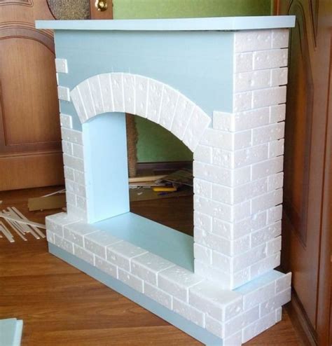 Камин Из Пенопласта Своими Руками Пошагово - COLLECTION-DESIGN.RU