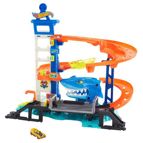 Hot Wheels City Shark Bite Multicolor Kidinn