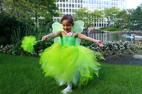 Tinkerbell Inspired Tutu Dress With Wings And By JamsGrandmasTutus