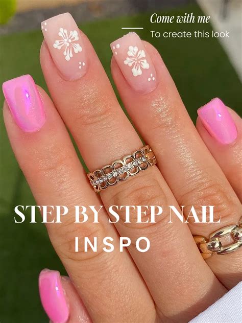 Hibiscus Flower Nail Art Tutorial Best Flower Site