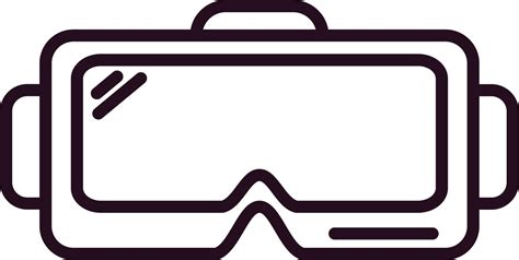 Vr Glasses Vector Icon 19928797 Vector Art At Vecteezy