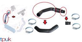 FORD TRANSIT Mk7 Mk8 2 2 TDCI 2011 ON LOWER TURBO INTERCOOLER HOSE PIPE