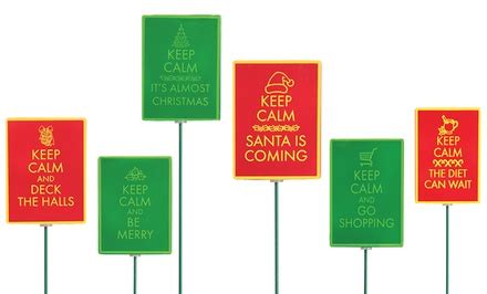 Christmas Yard Signs (2-Pack) | Groupon Goods