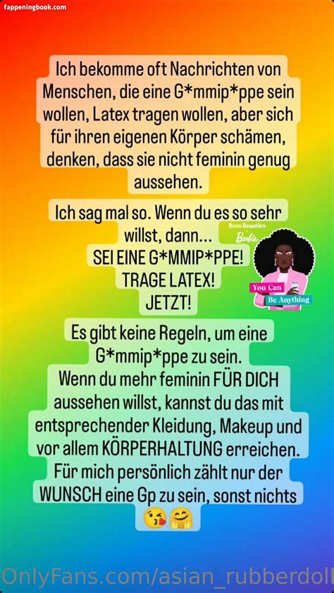 Asian Rubberdoll Nude OnlyFans Leaks Fappening FappeningBook