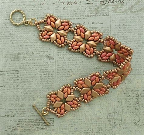 Linda S Crafty Inspirations Bracelet Of The Day Roundabout Rose