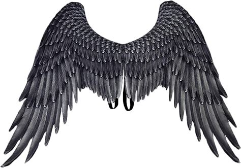 Black Angel Wings Art