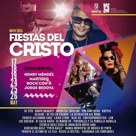 Pinto presenta la programación de las Fiestas del Cristo 2024 que se