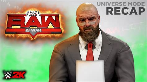 Wwe K Universe Mode Recap Youtube