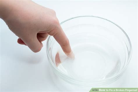 how to fix a broken natural fingernail