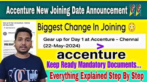 Accenture Joining New Date Latest Update Countdown To Accenture