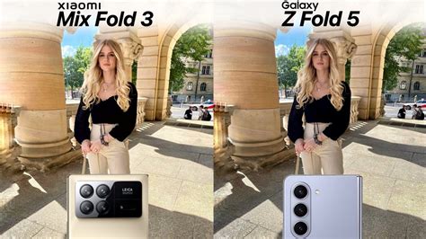 Xiaomi Mix Fold Vs Galaxy Z Fold Camera Test Youtube