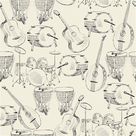 Premium Vector Musical Background