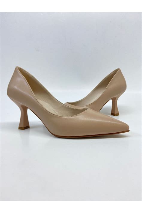 La Limar Nude Cilt Stiletto Sivri Burun Kad N Topuklu Ayakkab Fiyat Yorumlar