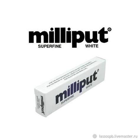 Milliput White белый эпоксидный экстра тонкий пластик для лепки в ...