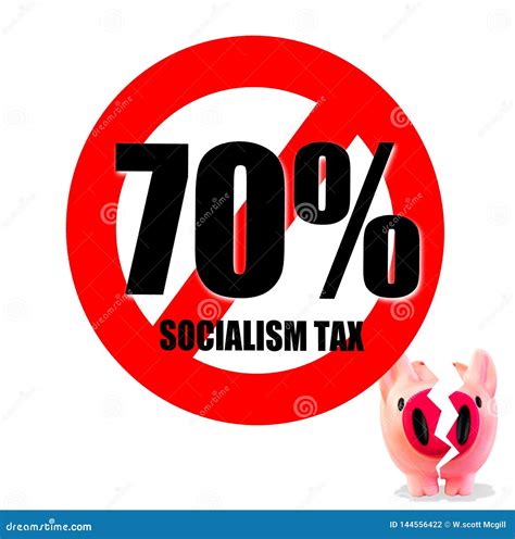 Tax Time for Socialist stock illustration. Illustration of april