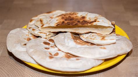 Пита Арабская Лепешка с Кармашком Без Дрожжей на Сковороде - YouTube