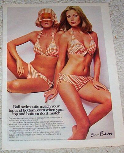 Ad Page Swim Bali Bikini Swimsuits Advert SEXY Girls PRINT ADVERTISING EBay