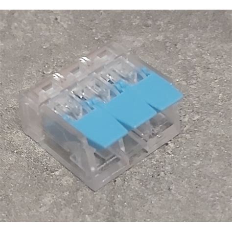 Wago 3 contacts 450V 32A 4KV 0.14-4mm² 413BL - KomposantsElectroniK