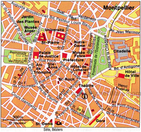 montpellier map france