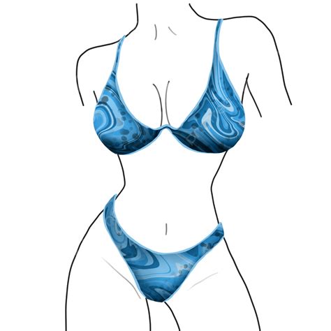 Bikini Azul Png Transparente PNG Bikini Azul Bikini Png Transparency Bikini Sketch Png PNG Y