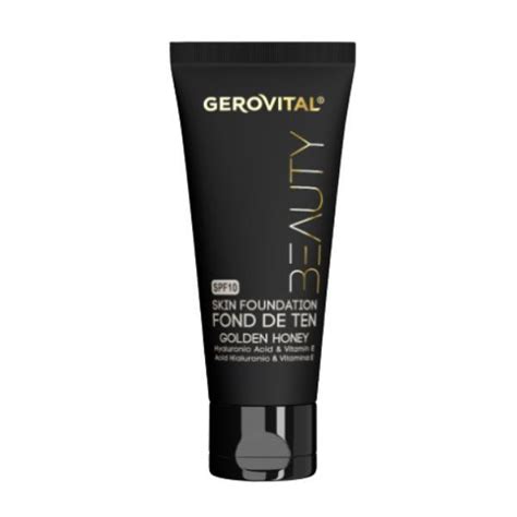 Фон дьо тен с хиалуронова киселина и витамин Е Gerovital Beauty нюанс