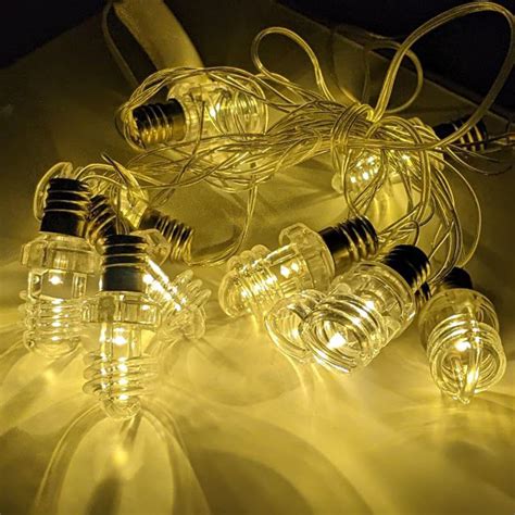 ᐉ Гирлянда Лампочки 2 м 10 LED от сети Теплый белый (ULT-2261963 ...