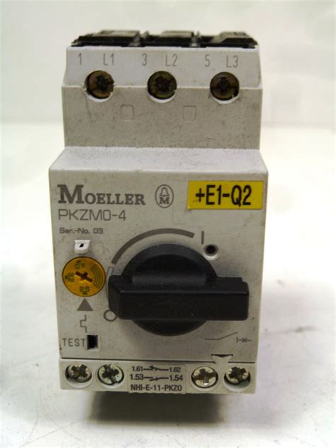 Eaton Moeller PKZM0-4 Motorschutzschalter Leistungsschalter 3polig ...