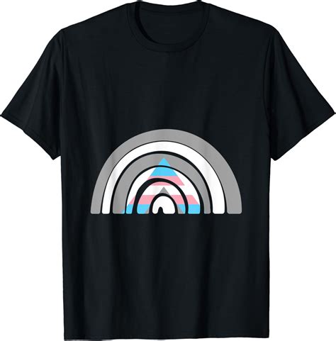 LGBTQ Trans Ally Pride Flag - LGBTQIA+ Rainbow Trans Ally T-Shirt