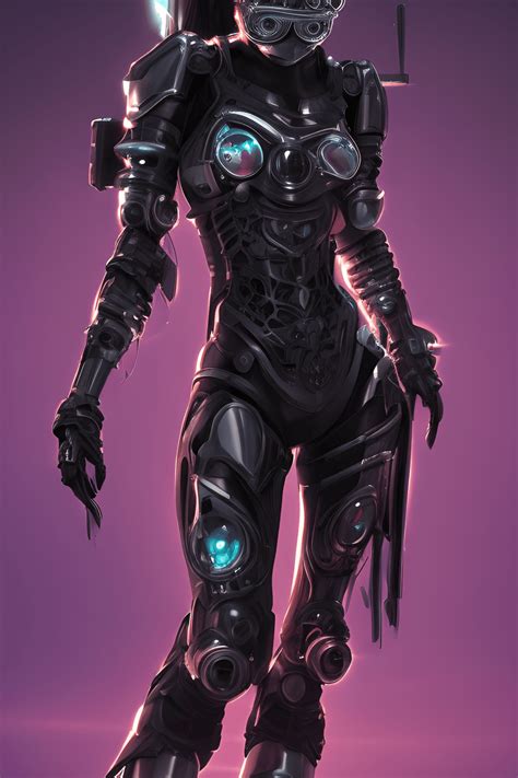 Futuristic Light Armor Female