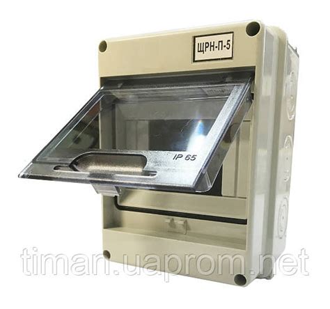 Корпус пластиковий ЩРН-П-5 навісний модульний IP65 (TNSy5000929) (ID ...