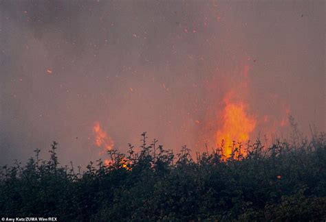 California Wildfire Grows To Second Largest In State History As 500 Blazes Scorched 1 Million