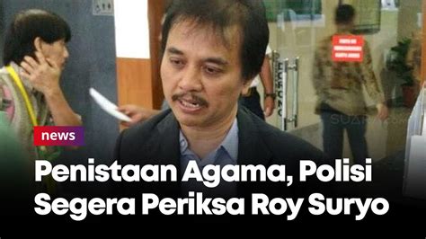 Naik Penyidikan Polisi Segera Periksa Roy Suryo Terkait Kasus Meme