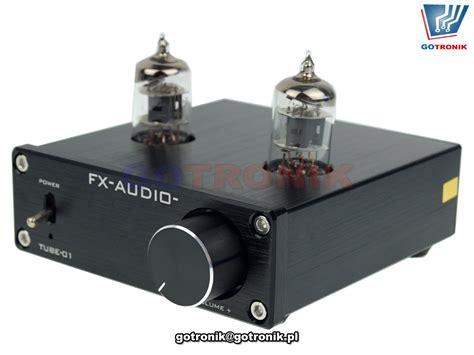 Przedwzmacniacz Lampowy Fx Audio Tube Hifi Czarny