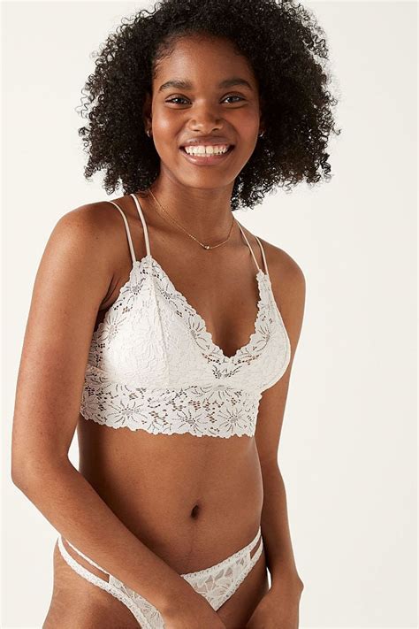 Buy Victoria S Secret Pink Crochet Lace Bralette From The Victoria S