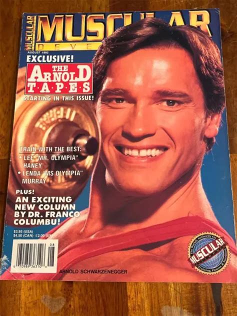 Muscular Development Bodybuilding Magazine Arnold Schwarzenegger