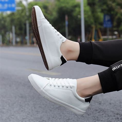 Leather Sneakers Leather Shoes Casual Sneakers Mens Shoes Casual Leather Sneakers Aliexpress