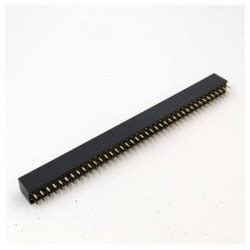 Jual Pin Header Male Strip Double Row X Mm Black Hitam Kota