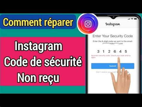 Code De S Curit Instagram Non Re U Comment R Parer Instagram N