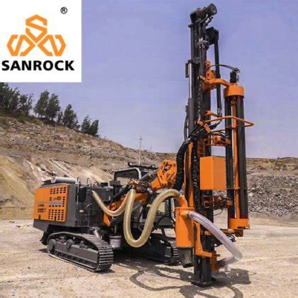 Mining Integrated Dth Surface Drill Rig Portable Borehole Hydraulic