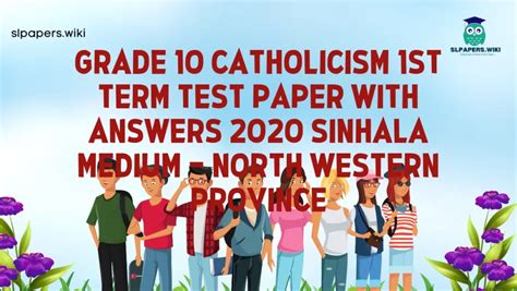 Grade 10 Catholicism 1st Term Test Paper With Answers 2020 Sinhala