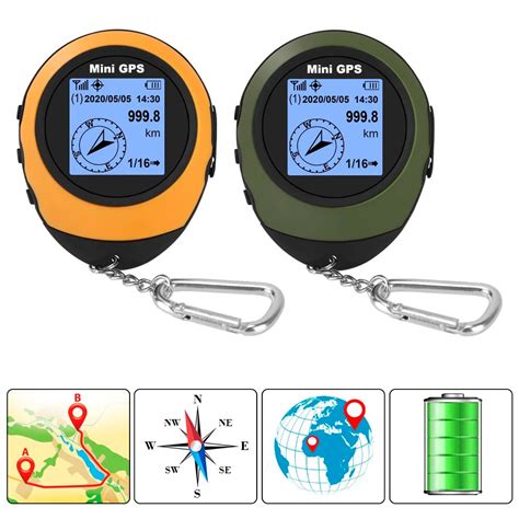 Satellite GPS Positioner Compass For Outdoor Sport Travel Hiking ...